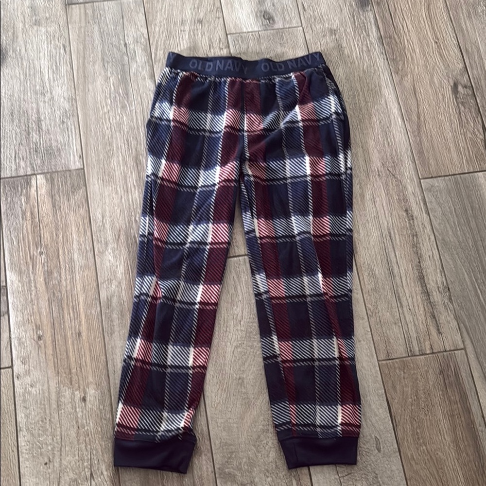 EUC Old Navy flannel pj bottoms, sz 10/12
